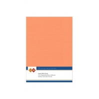 Card Deco Essentials - Linnenkarton A5 - Zacht Oranje 10 - 10 stuks 