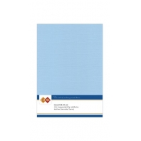 Card Deco Essentials  - Linnenkarton A5 - Zachtblauw 26 - 10 stuks