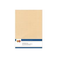 Card Deco Essentials - Linnenkarton A5 - Zand 08 - 10 stuks