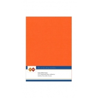 Card Deco Essentials - Linnenkarton A5 - Oranje 11 - 10 stuks
