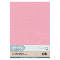 Card Deco Essentials - Linnenkarton A4 - roze 16 - 10 stuks