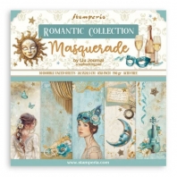 Stamperia Masquerade - peperpad 20,3x20,3cm