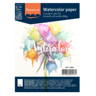 Florence - Watercolor Paper - 10x A5 - Smooth White 200 grams