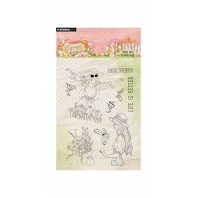 Studio Light Spring Meadow - Stamp - Spring Girls