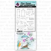 Art Impressions - KH Song Birds and Feeders Set 5980