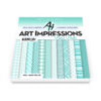 Art Impressions - Basis Teal Paper Pack