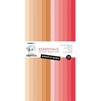 Creative Craftlab Peach & Pinks Essentials Unicolor Paper Pad