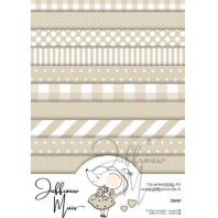 Juffrouw Muis - Paperpad A5 - enkelzijdig - Zand - 10 stuks