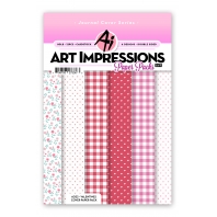 Art Impressions - Valentineâ€™s Cover Paper Pack 6022
