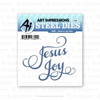 Art Impressions - Jesus & Joy Dies 