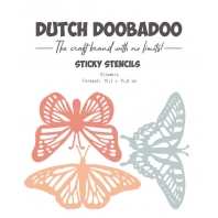 Dutch Doobadoo - Sticky Stencil Butterfly A6