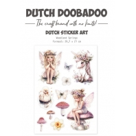Dutch Doobadoo Dutch Sticker Art - Woodland Springs - Transparant