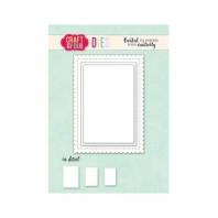Craft and You Design ATC Biscuit Frame set Dies 