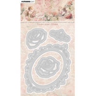 Studio Light - catâ€™s secret - RosÃ©s mini-frames cutting die