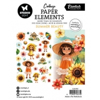 Studio Light - Collage Paper Elements - Summer Beauty