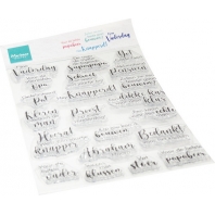 Marianne Design - Clear Stamp voor de man 