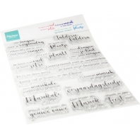 Marianne Design - Clear Stamp Falderie Faldera