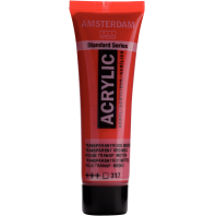 Talens Amsterdam acrylverf 20 ml  - 317 Transpantrood middel