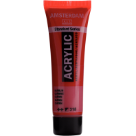 Talens Amsterdam acrylverf 20 ml  - 318 Karmijn