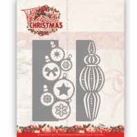 Yvonne Creations - Floral Christmas - cutting Dies - Bauble Borders