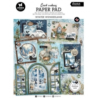 Studio Light Winter Wonderland A4 Christmas Card Making Paper Pad