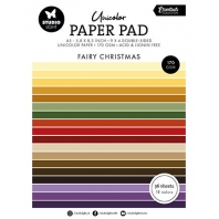 Studio Light  Unicolor Paper Pad A5 - Fairy Christmas 