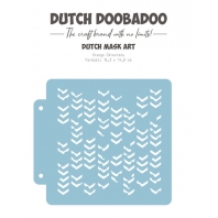 Dutch Doobadoo - Dutch Mask Art - Grunge Chrevrons