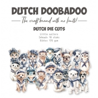 Dutch Doobadoo - Dutch die cuts - Little Sailor ( 18 stuks ) 