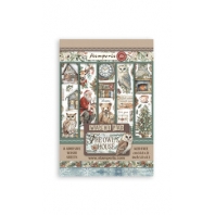 Stamperia The Owl's House A5 Washi pads  (8 PCS)