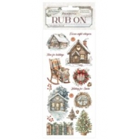 Stamperia The Owl's House Rubb-On Cottage