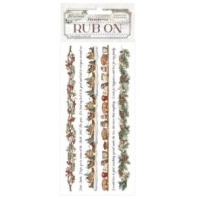 Stamperia The Owl's House Rubb-On Stripes