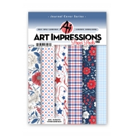 Art Impressions - Patriotic Cover Paper Pack 6091