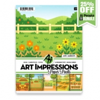 Art Impressions - Garden Paperpack 6099