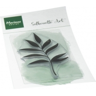 Marianne Design Clear Stamp Silhouette Art - Laurel