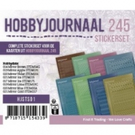 Stickerset Hobbyjournaal 245