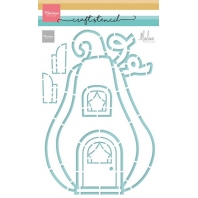 Marianne Design - Craft stencil - Pumpkin cottage by Marleen