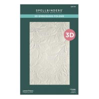 Spellbinders 3D Embossing Folder - Lemon Fresco