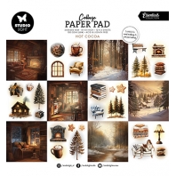 Studio Light Collage Paper Pack 20x20cm- Moonlit Balroom