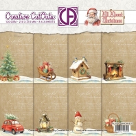 Creative Art - Paperpack All about Christmas 20,3x20,3cm