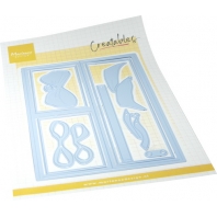 Marianne Design - Creatables stencil Open Fold A6