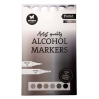 Studio Light - Artist Quality Alcohol Markers - Greytones