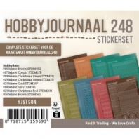 Hobbyjournaal 248 - stickerset