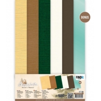 Berries Beauties - Cozy Winter - Linnenkarton A4