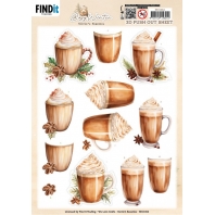 Berries Beauties - Cozy Winter - 3D Push out Cozy Drinks
