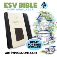 Art Impressions - Single Column Journal Bible 