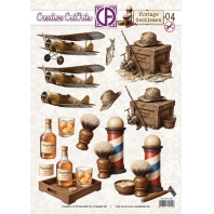 Creatief Art - Creative Cut Outs Vintage Gentlemen 04