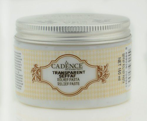 Cadence Transparante Relief Pasta