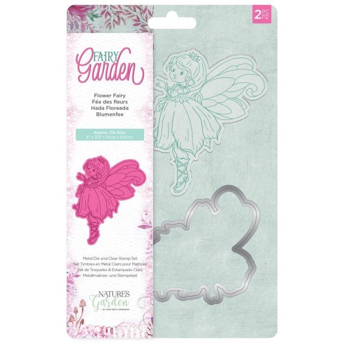 Fairy Garden - Stamp and Die - Flower Fairy