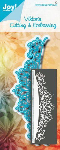 JoyCrafts - Snij - embosstansmal - Noor -Border Viktoria