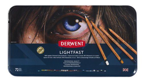 Derwent Lightfast 72 stuks blik